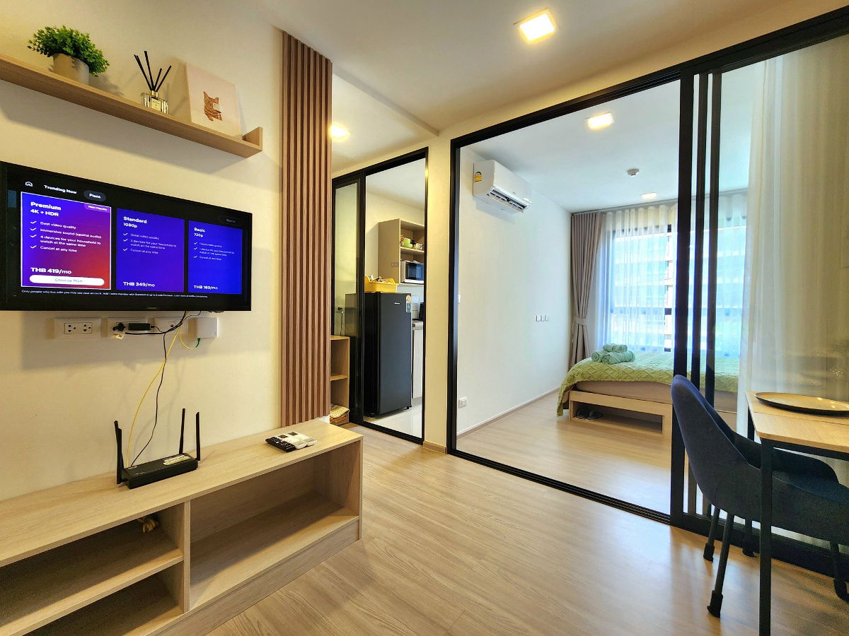 รูป d condo reef ปล่อยเช่า  1 ห้องนอน 1 ห้องน้ำ - รูปที่ 7/23
