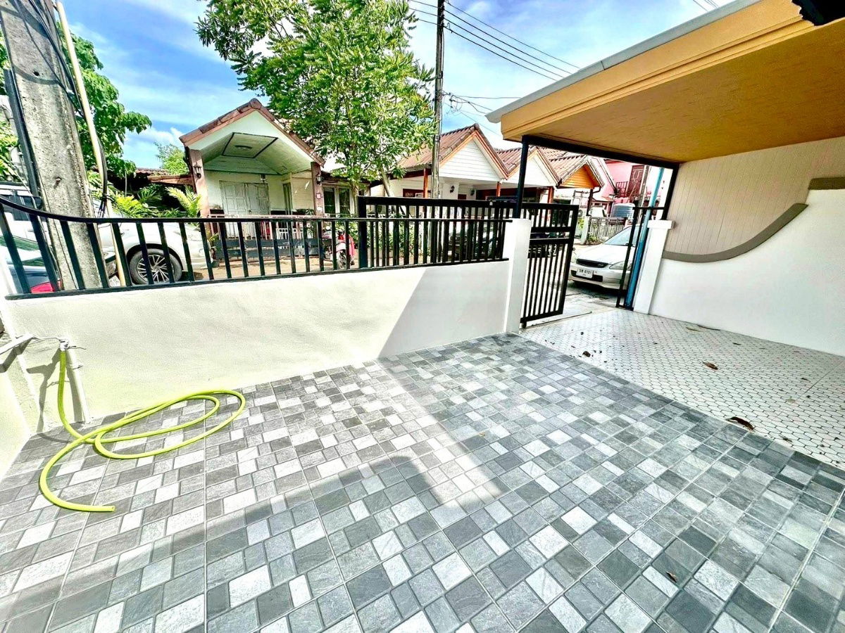 รูป 🏘 บ้านชั้นเดียว รีโนเวทใหม่ โซนสามกอง หลังอีเกีย ใกล้สิ่งอำนวยความสะดวก  🏘  📍หมู่บ้านร็อคการ์เด้น1 , รัษฎา - รูปที่ 5/17