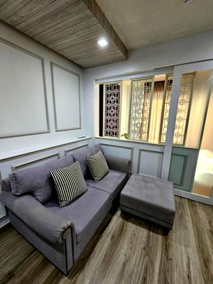 Condos for sale Sukhumvit 69/1 : 📲Line ID @556ryccg 🚆Studio 37 sqm Floor16 SkyWalk Residence, Sukhumvit road Fully furnished near sky train BTS Phra Khanong