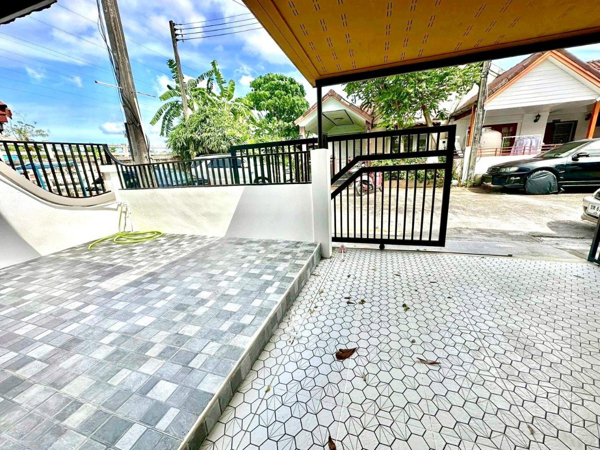 รูป 🏘 บ้านชั้นเดียว รีโนเวทใหม่ โซนสามกอง หลังอีเกีย ใกล้สิ่งอำนวยความสะดวก  🏘  📍หมู่บ้านร็อคการ์เด้น1 , รัษฎา - รูปที่ 3/17