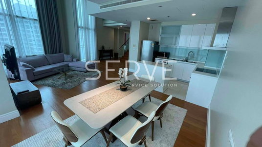 Duplex 3 Bed 3 Bath Large Room 180 sq.m. High Fl. 25+ Good Location BTS Phrom Phong 780 m. /For Sell-Bright Sukhumvit 24