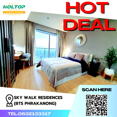Condos for rent : #Z1074 For rent Sky Walk Residences (BTS Phrakanong)