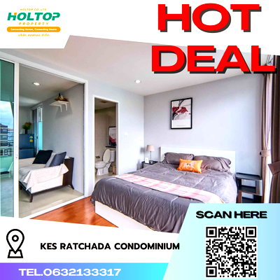 Condos for rent : #R4796  Condo for rent KES Ratchada Condominium