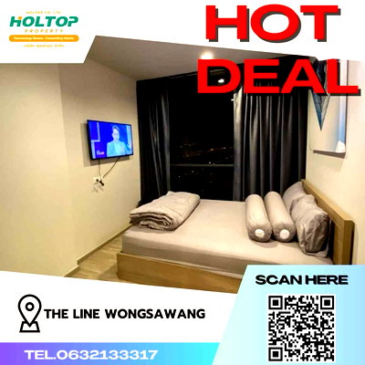 Condos for rent : #Z1055 Condo for rent: THE LINE Wongsawang