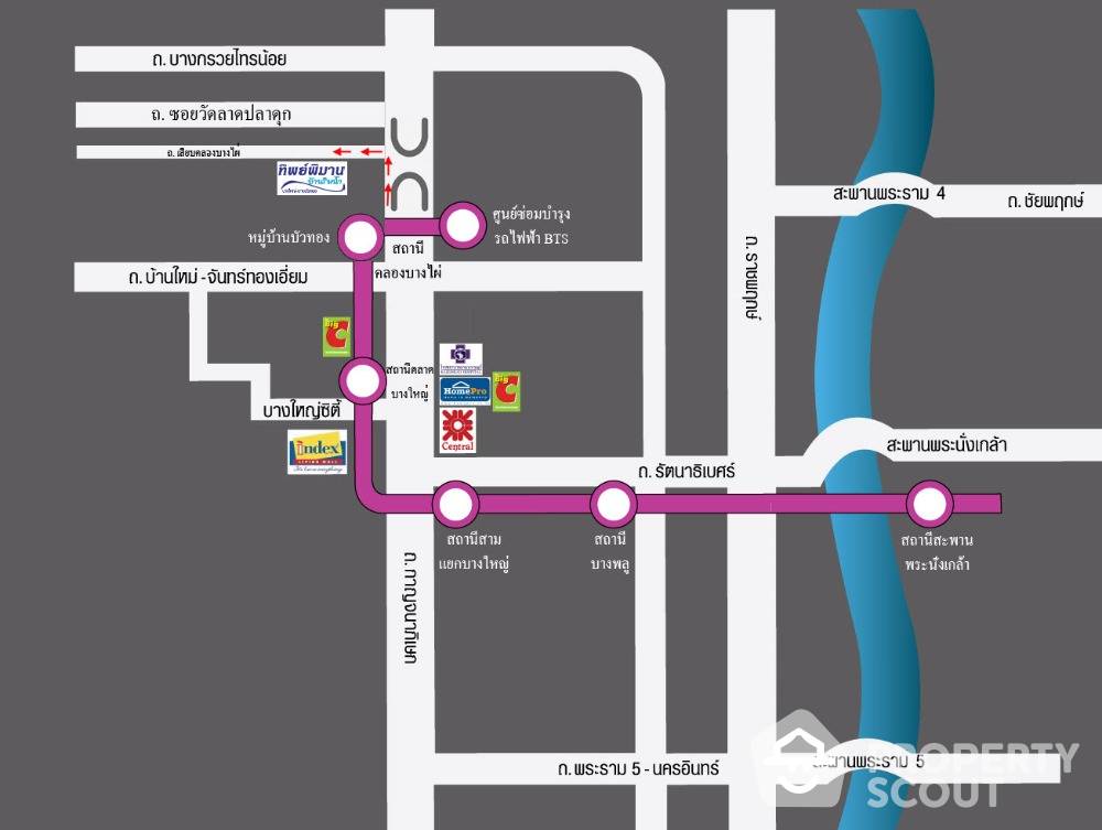 picture 3-BR Townhouse near MRT Khlong Bang Phai (ID 1322241) - 15/15