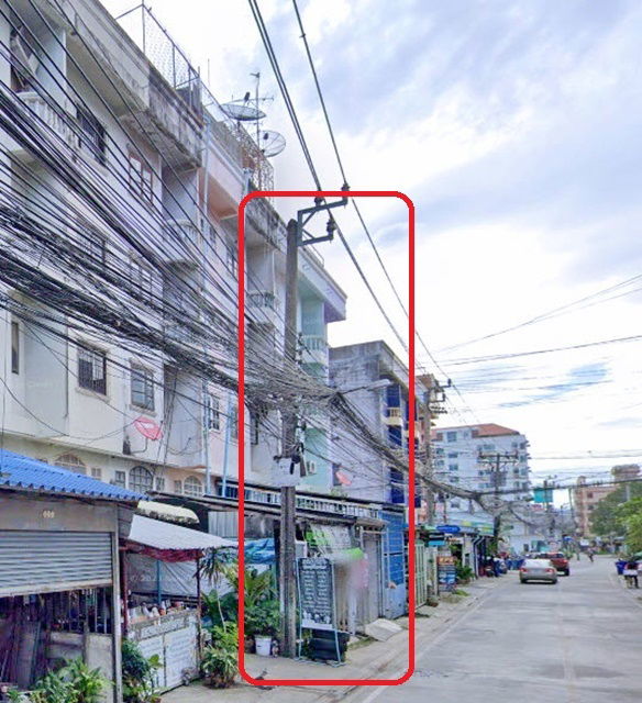 picture MRT SriBearing 600m. For rent commercial building 4.5-storey including rooftop 352sq.m. 21sq.wa. - 1/8