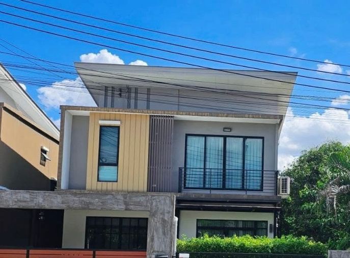 3-bed house for rent, 205 sqm, 51 sq wah, The Connect Laksi - Donmueang