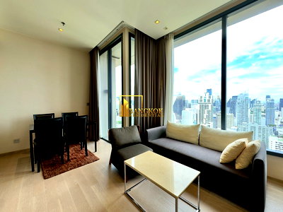 คอนโดให้เช่า : The Esse Asoke - Chic 2 Bedroom Condo For Rent in Asoke - BR12541CD