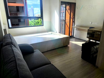 Condos for rent Bangna - Trat  : For Rent Condo THE MUVE BANGNA Building 1, Floor 6,Studio, Room size 25.00 sqm
