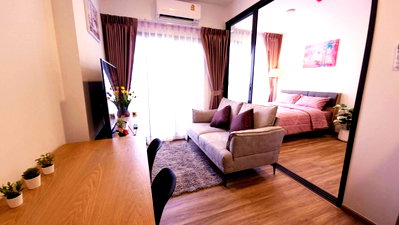 คอนโดให้เช่า : THE STAGE Mindscape Ratchada - Huaikhwang ห้องสวย ราคาดี สอบถามเพิ่มเติมได้ที่ Line @condorental