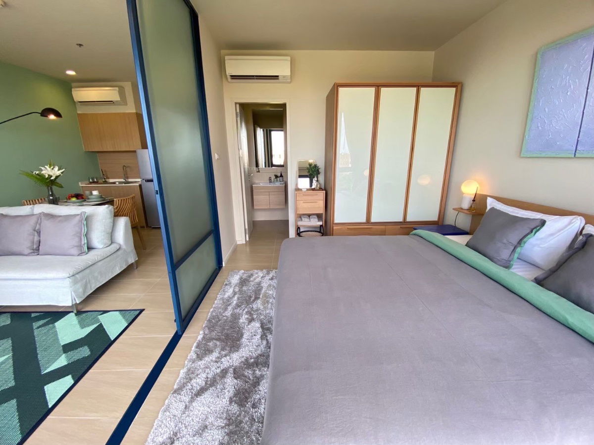 รูป ให้เช่า คอนโด บ้านทิวทะเล บลูแซฟไฟร์ 36 ตรม ชั้น 7 จาก 15 ชั้น - รูปที่ 3/10