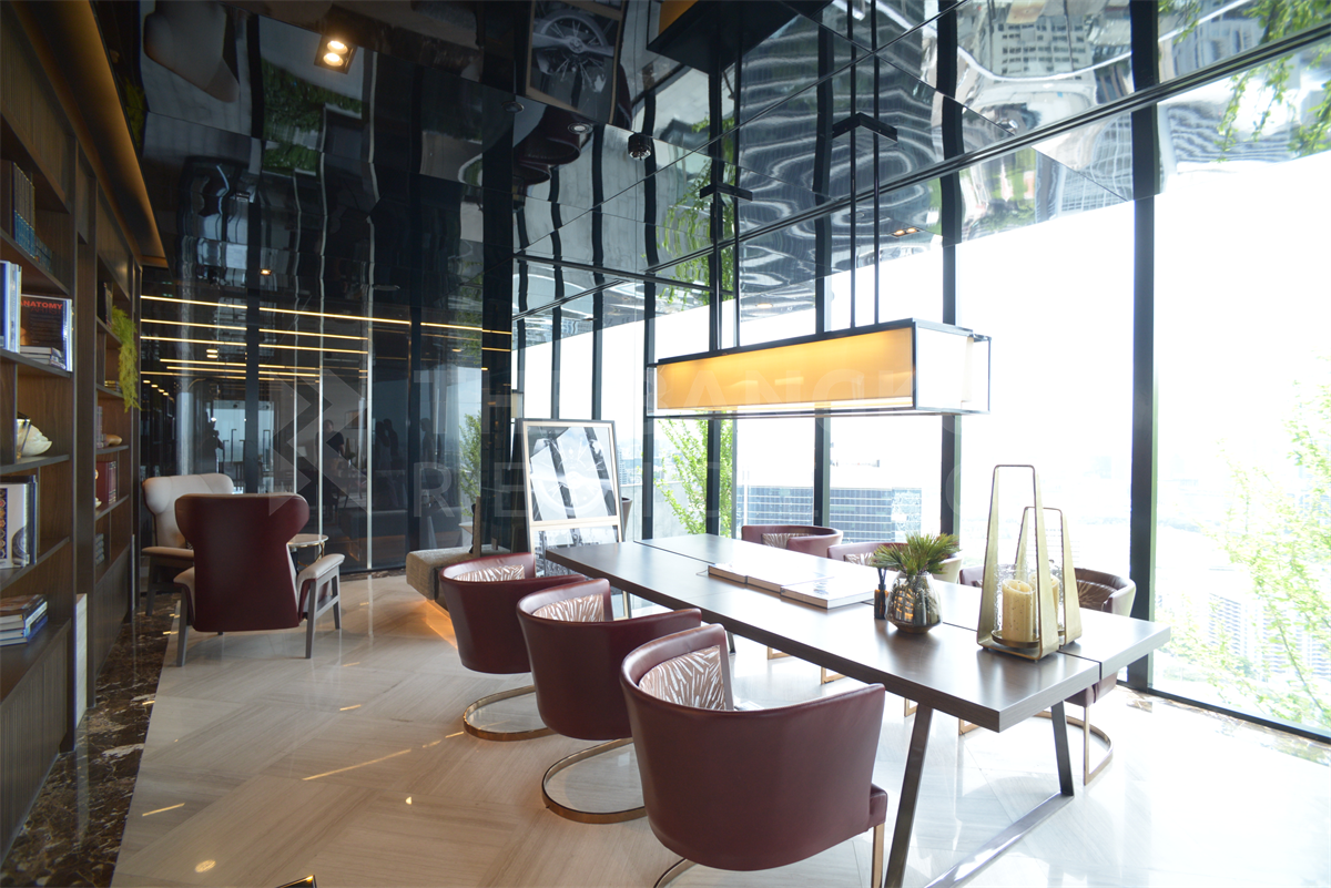 รูป ยูนิต Luxury หรูหราแบบไม่ต้องรอ แอชตัน จุฬา-สีลม ใกล้ MRT สถานีสามย่าน - รูปที่ 1/9