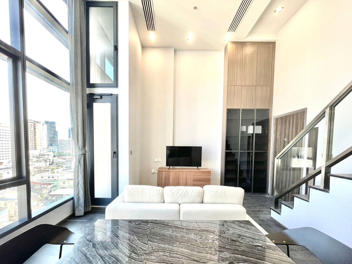 รูป ให้เช่า Conner ratchatewi ห้อง Loft โปร่งโล่งสบาย ใกล้มหาลัยจุฬา เดินทางสะดวก สนใจแอดไลน์ @best_condo - รูปที่ 2/10