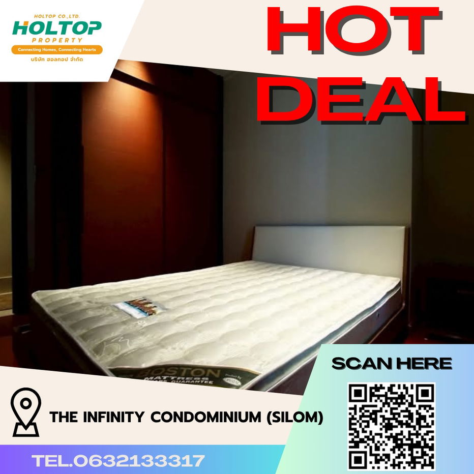 รูป #R4865  ให้เช่าคอนโด The Infinity Condominium (Silom) - รูปที่ 1/13