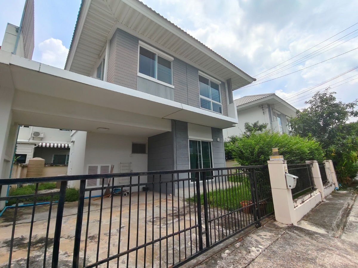 picture 🏡✨ #Single house for rent, twin house, The Villa Rattanathibet, near MRT Bang Rak Noi Tha It ✨🏡 - 2/14