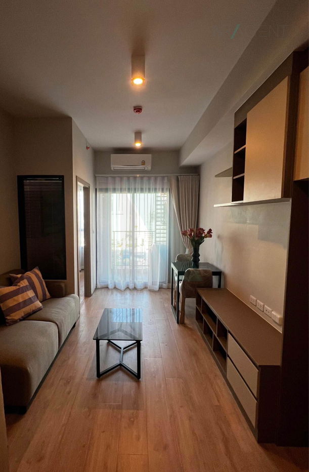 รูป 🔺 ให้เช่าคอนโด ไอดีโอ พระราม 9 - อโศก อาคาร 1 ชั้น 24 1 ห้องนอน ขนาด 36.00 ตรม ใกล้ MRT พระราม 9 - รูปที่ 6/8