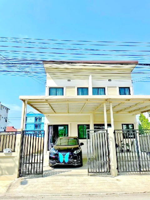 picture Lotus Hypermarket LatKrabang 900m. Luang Paeng For rent house 19sq.wa. 149sq.m. quiet location 2 bed - 1/8