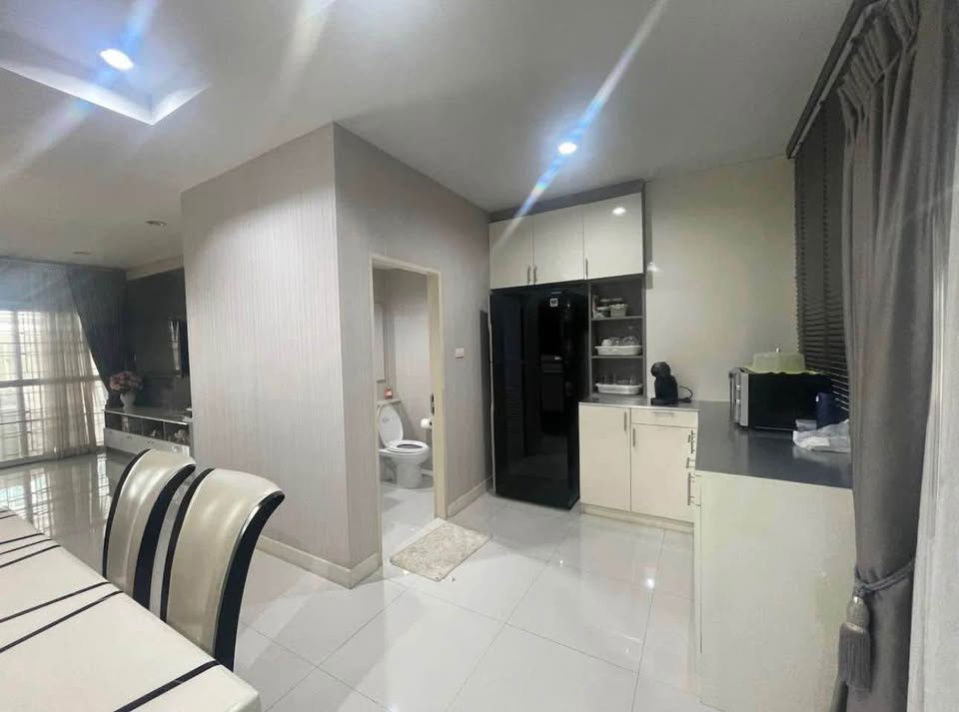 picture House for rent Panasiri Residence Kaset-Nawamin, ready to move in. If interested, contact Line @goodmanpro or call 0999029192. - 2/12