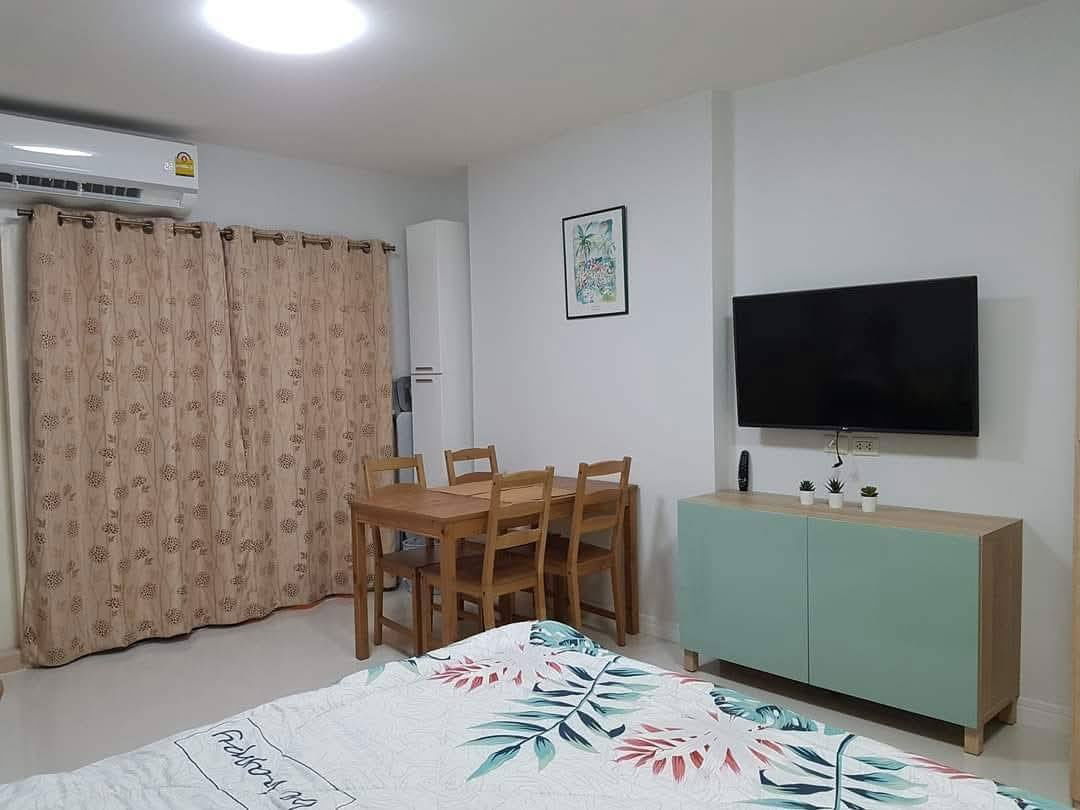 picture City Home Sukhumvit | Price 9,800 baht | Beautiful new room, fully furnished, ready to move in - 8/15