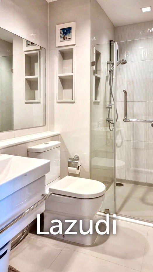รูป 2 Bed 1 Bath 45 SQ.M LIFE Asoke - Rama 9 - รูปที่ 3/8