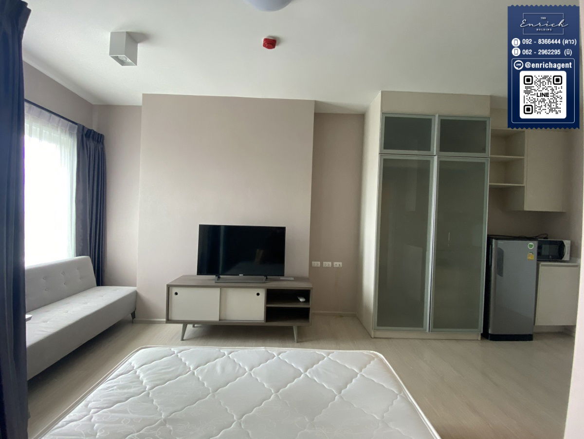 picture 💙For rent Chapter One Eco Ratchada-Huaikwang, ready to move in, MRT Cultural Center💙 092-8366444 Dao / /Line id : @enrichagent - 1/9
