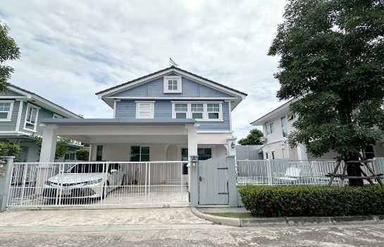 picture Single house for sale, Chaiyaphruek, Bangna, Km.7, 51 sqw, 3 bedrooms, 3 bathrooms, fully furnished, near Mega Bangna - 1/12