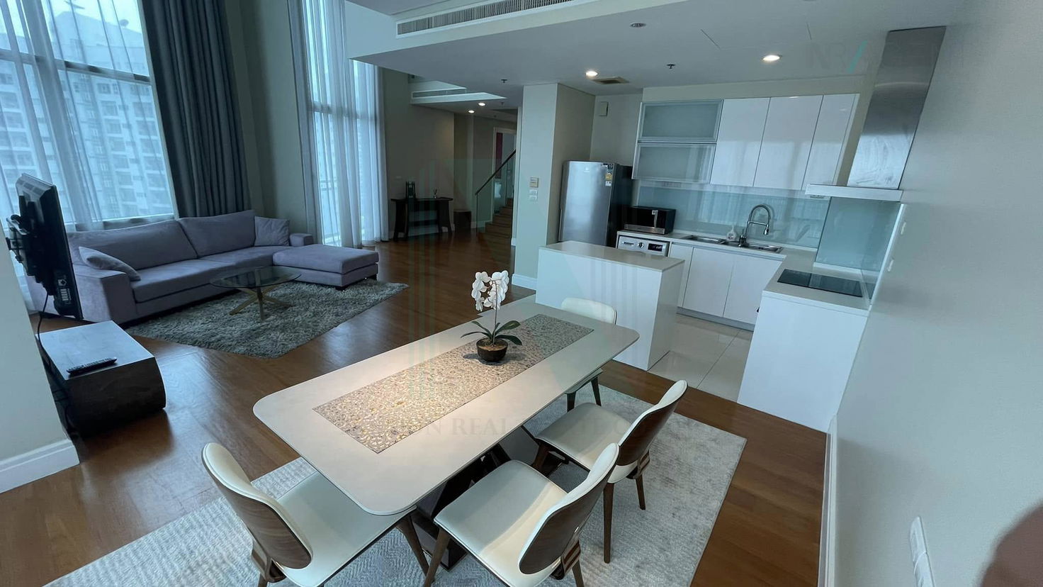 picture 🎉 For Sell Condo BRIGHT SUKHUMVIT 24 Building 1, Floor 25,Duplex 3 bed room, Room size 180 sqm - 2/8