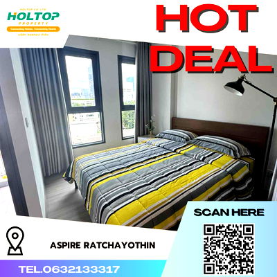 Condos for rent พหลโยธิน 35 : #R4858 Condo for rent Aspire Ratchayothin