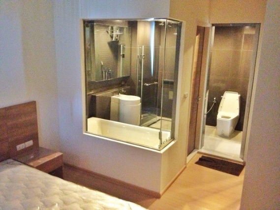 picture For rent condo Rhythm Sukhumvit 50 1 Bed with Bathtub (S15-27375) - 3/8