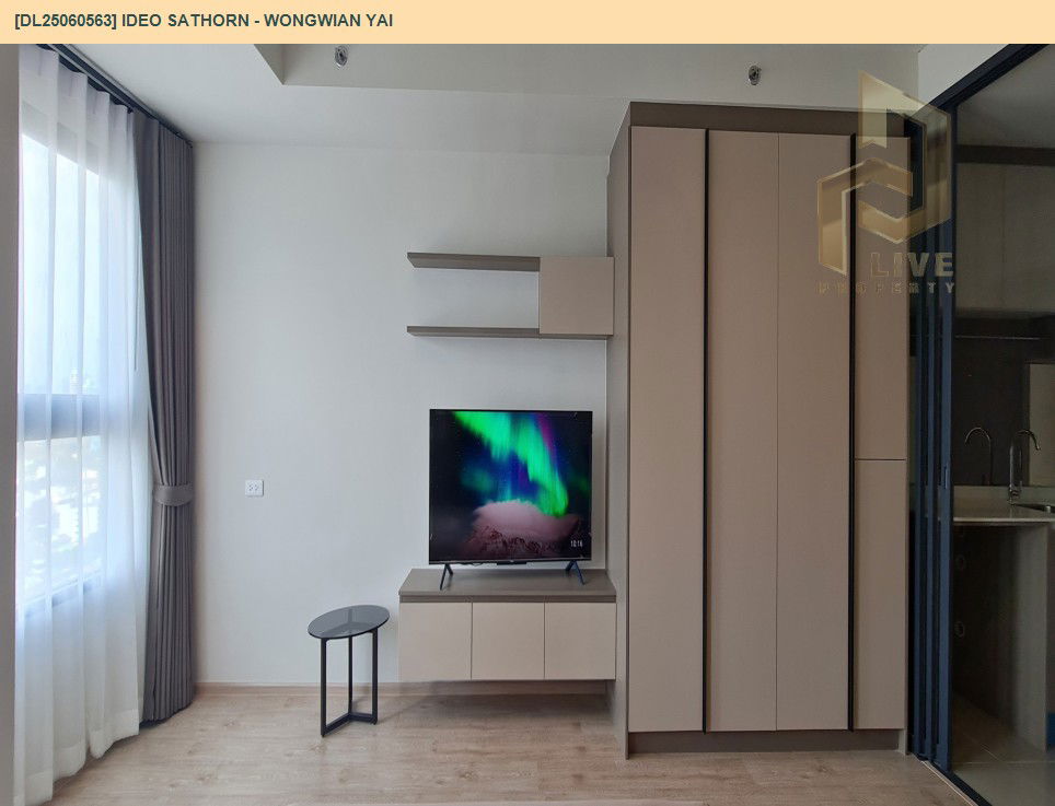 picture DL25060563 Condo for rent, IDEO Sathorn - Wongwian Yai near BTS Wongwian Yai, ready to move in, call urgently 0656133286 LineID @534wlwof - 5/12