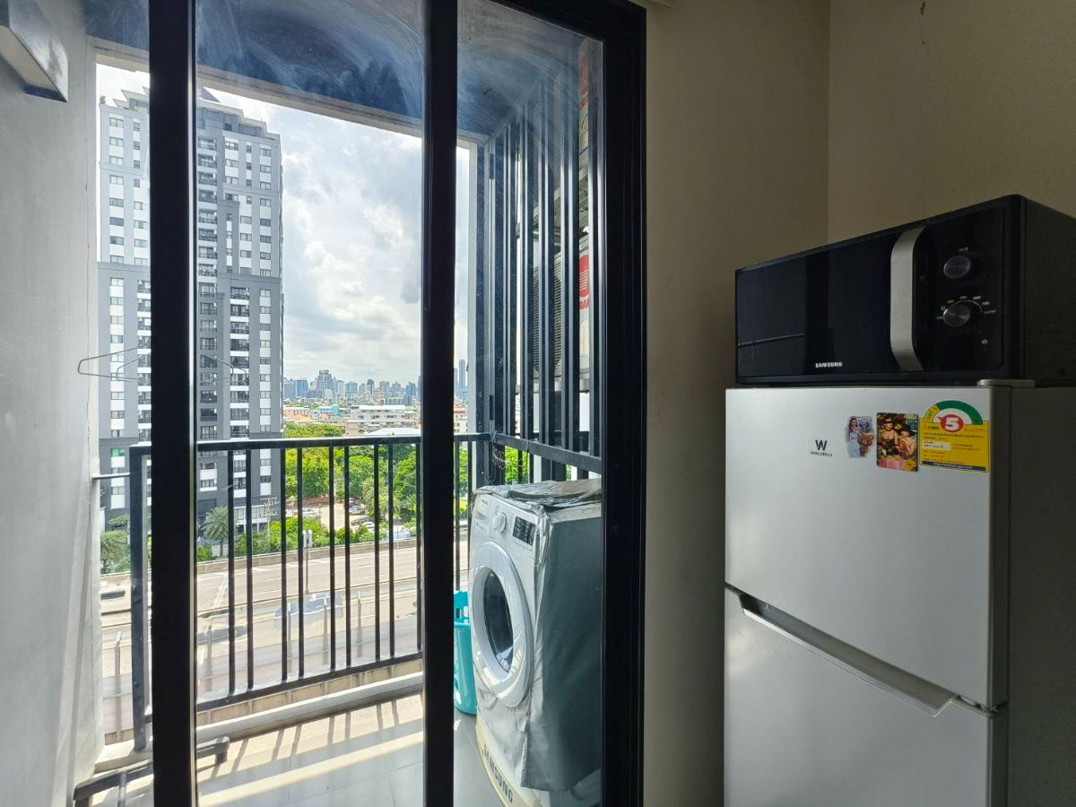 รูป Condo for rent  : The Base Park East Sukhumvit 77(BTS Onnut ) MK-02  line @livingbkk - รูปที่ 8/10
