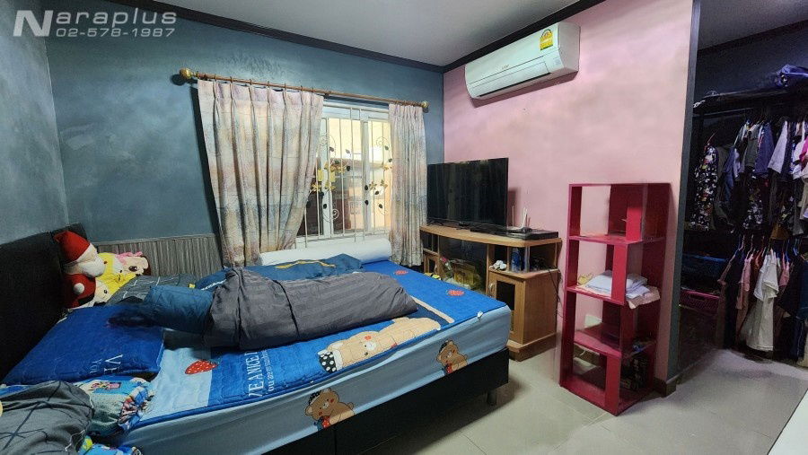 รูป 68060798 : ขายบ้านเดี่ยว 1 ชั้น บนที่ดินขนาด 40 ตารางวา หมู่บ้านเคหะธานี 4 ซอย 87 ถนนราษฎร์พัฒนา ( ซอยมิสทีน) สะพานสูง กรุงเทพมหานคร - รูปที่ 9/16