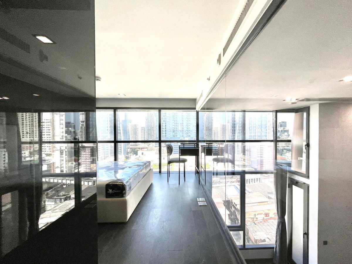 รูป ให้เช่า Conner ratchatewi ห้อง Loft โปร่งโล่งสบาย ใกล้มหาลัยจุฬา เดินทางสะดวก สนใจแอดไลน์ @best_condo - รูปที่ 7/10