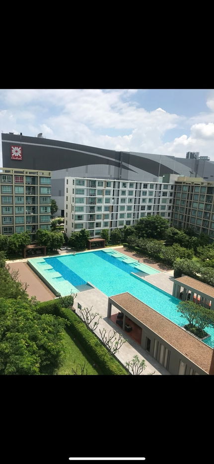 picture For sale, D condo Sign, next to Central Festival Chiang Mai, pool view, sale with tenant, call: 098-9690236 (Janny) - 11/12