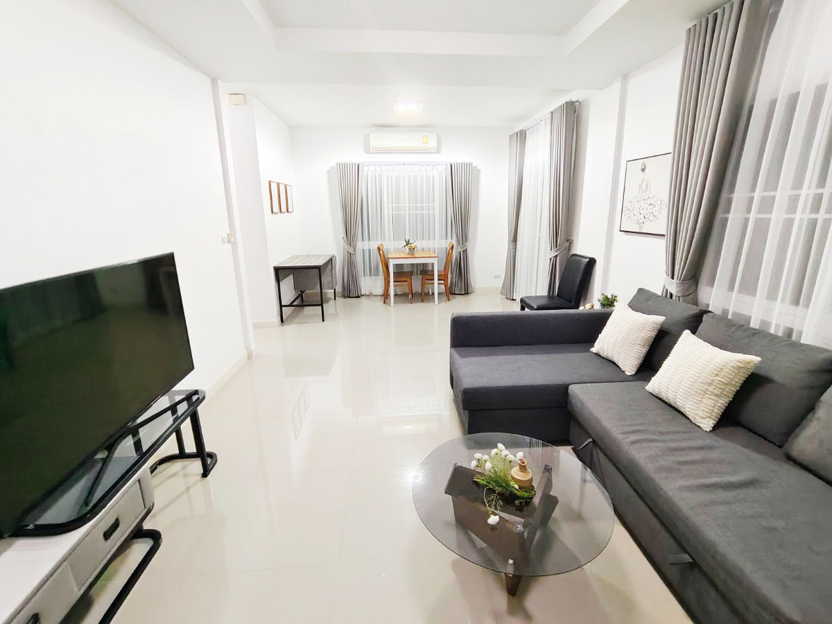 picture 🏡✨ #Single house for rent, twin house, The Villa Rattanathibet, near MRT Bang Rak Noi Tha It ✨🏡 - 8/14