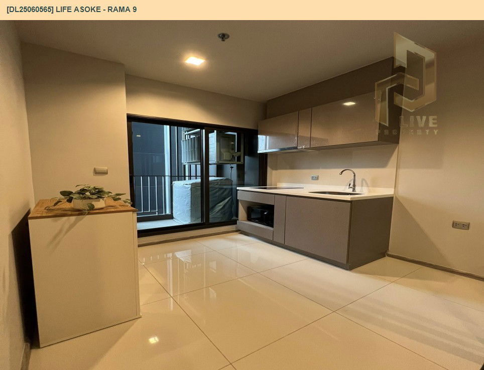 picture DL25060565 Condo for rent, Life Asoke - Rama 9 near MRT พระราม 9, ready to move in, call urgently 0656133286 LineID @655ebbvc - 6/10
