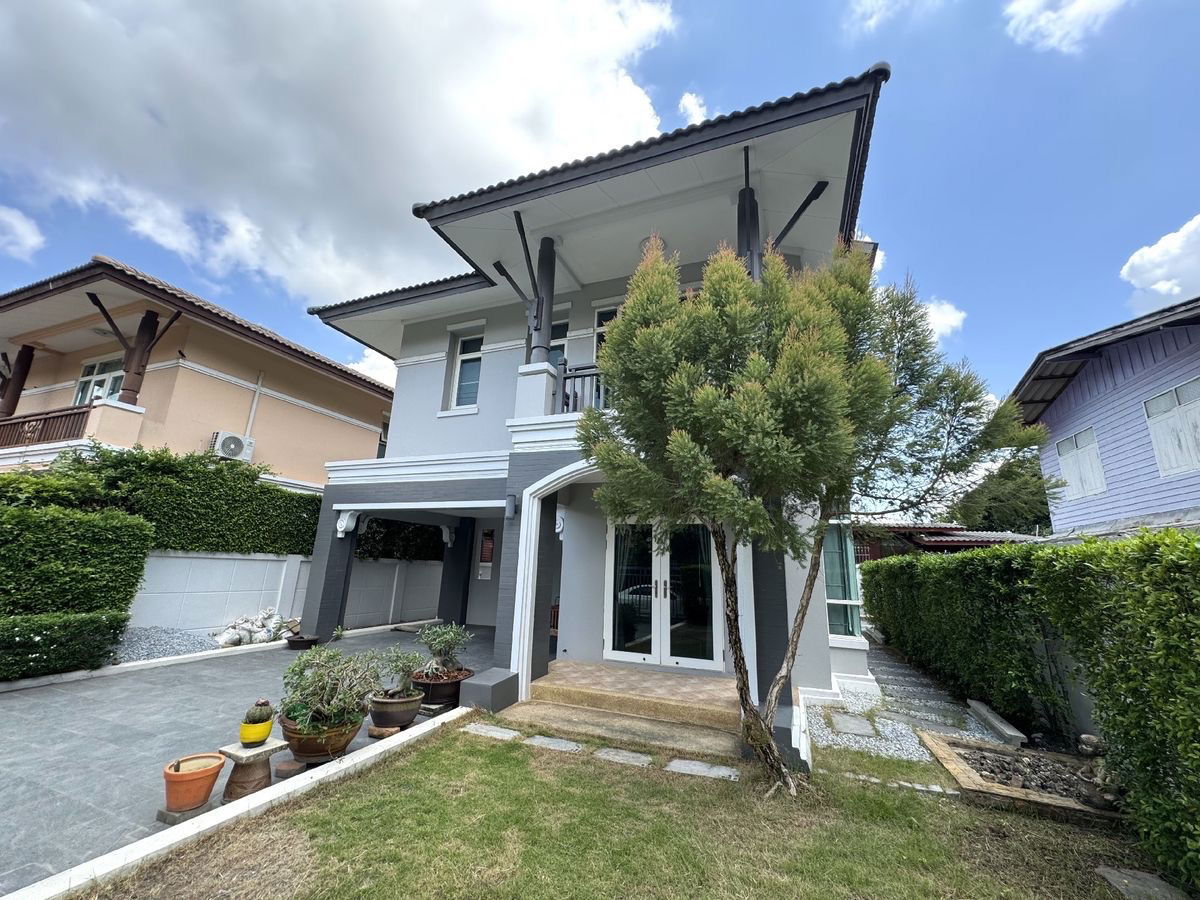 picture Detached house for sale, 2 floors, newly renovated, beautiful, air conditioner 3 MB. Fah Green Park Royal Phutthamonthon Sai 1 South - 1/20