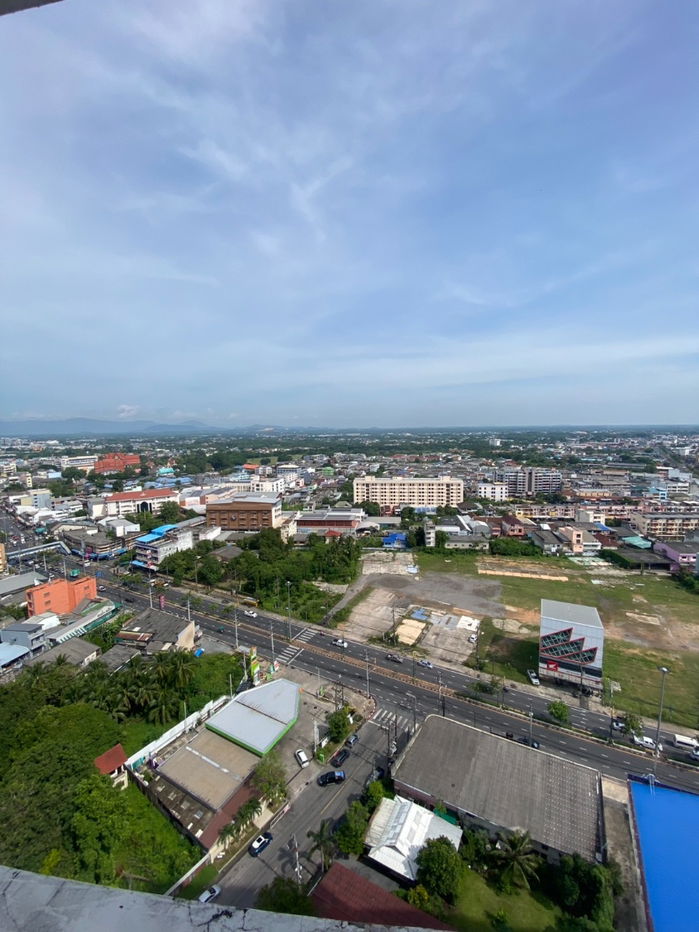 picture For rent: Plus Condo 2 Hat Yai, District 8, 24th floor, city view, northwest, District 8, rent 7,000 baht/month - 6/29