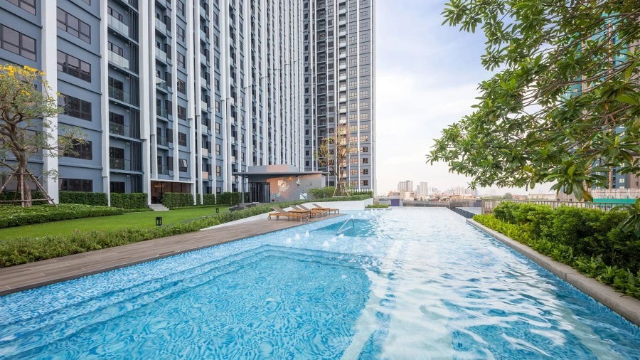 รูป ห้องสวยแต่งครบ พร้อมเข้าอยู่ ทำเลติด MRT เพชรเกษม 48 - รูปที่ 7/11