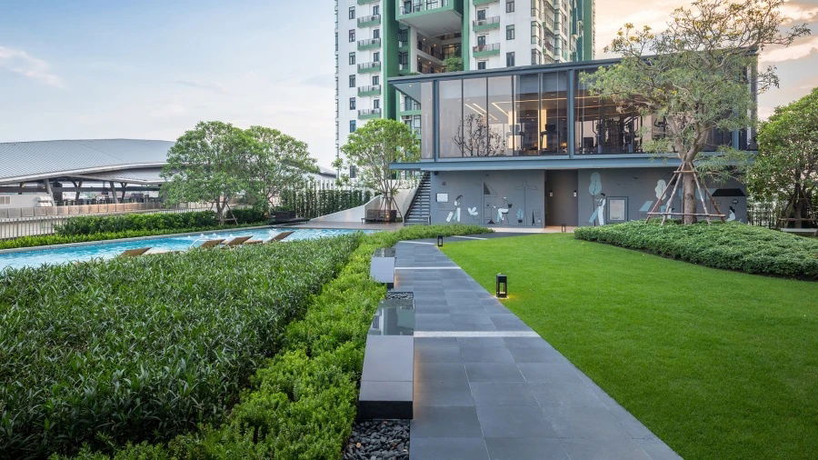 รูป ห้องสวยแต่งครบ พร้อมเข้าอยู่ ทำเลติด MRT เพชรเกษม 48 - รูปที่ 5/11