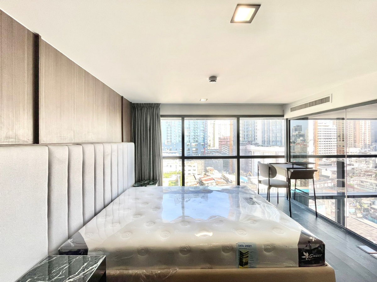 รูป ให้เช่า Conner ratchatewi ห้อง Loft โปร่งโล่งสบาย ใกล้มหาลัยจุฬา เดินทางสะดวก สนใจแอดไลน์ @best_condo - รูปที่ 1/10