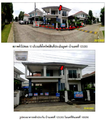 บ้านเดี่ยว รพ.กรุงไทย เวสเทิร์น : บ้านเดี่ยว เนื้อที่ทั้งหมด 217.2 ตารางเมตร 123/265 ม.เพอร์เฟค พาร์ค บางบัวทอง ตำบลบางบัวทอง อำเภอบางบัวทอง นนทบุรี ราคา 4,000,000 บาท