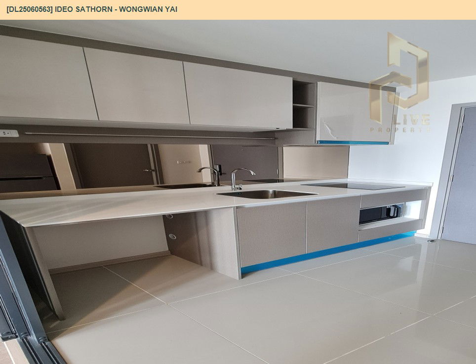 picture DL25060563 Condo for rent, IDEO Sathorn - Wongwian Yai near BTS Wongwian Yai, ready to move in, call urgently 0656133286 LineID @534wlwof - 6/12