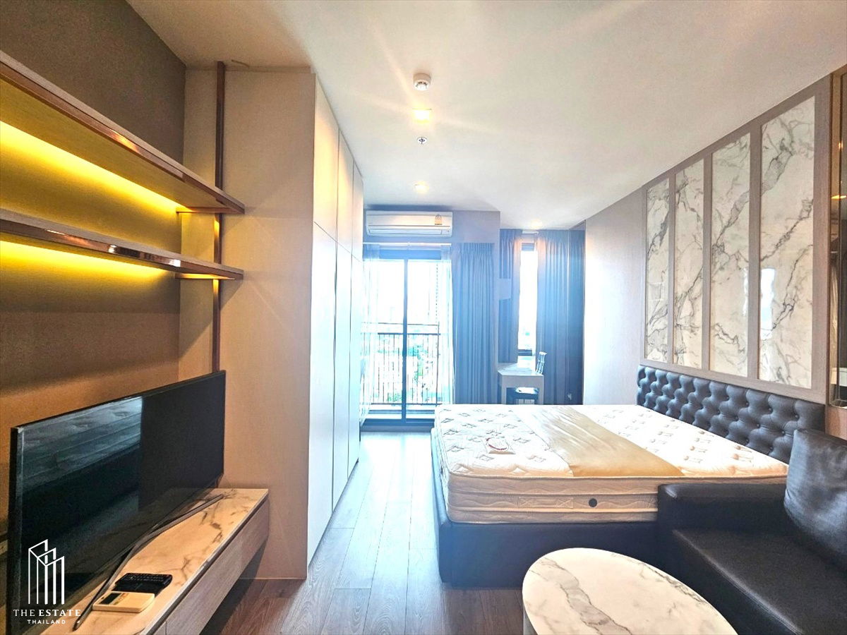 picture Condo for RENT Whizdom Avenue Ratchada-Ladprao High floor, North, City view, Fully furnished, suitable for all lifestyles @14,000 Baht - 6/7