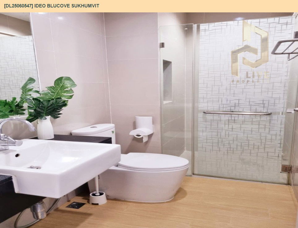 picture DL25060547 Condo for rent, IDEO Blucove Sukhumvit near BTS Udom Suk, ready to move in, call urgently 0656133286 LineID @655ebbvc - 10/14