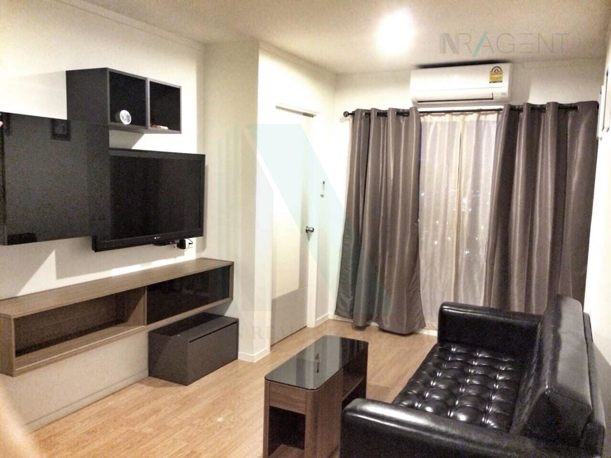 รูป 🎉 ให้เช่าคอนโด ลุมพินี เพลส ศรีนครินทร์-หัวหมาก สเตชั่น อาคาร B ชั้น 20 1 ห้องนอน ขนาด 32.00 ตรม ใกล้ ซูปเปอร์มาร์เก็ต แม็กซ์แวลู - รูปที่ 6/8