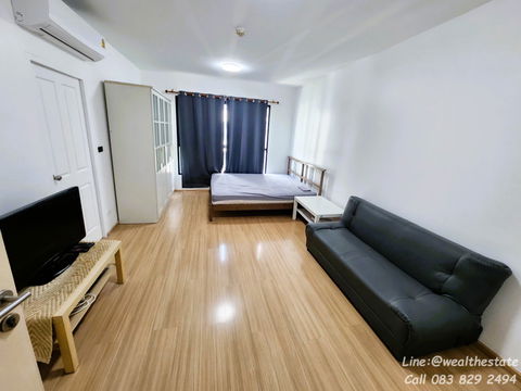 ให้เช่าคอนโด บียู โชคชัย 4 ซอย 8  ห้องตกแต่งเสร็จใหม่ พร้อมเข้าอยู่ ใกล้ รถไฟฟ้าสายสีเหลือง สถานีโชคชัย4