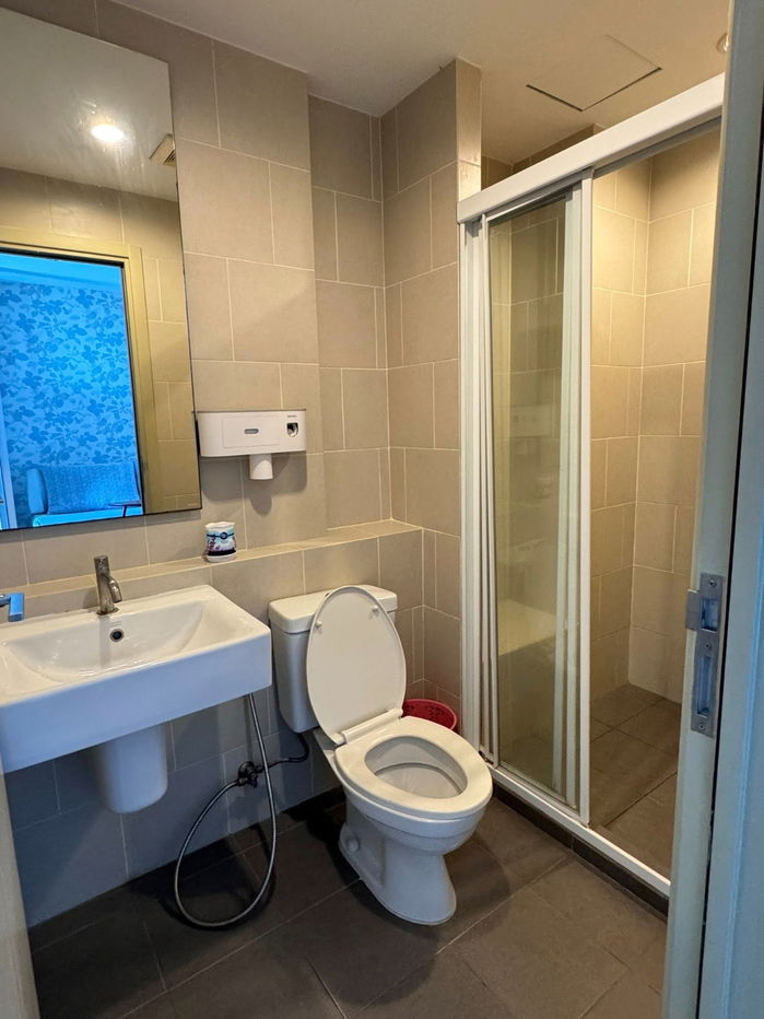 picture Condo for rent: The Base Rama 9 - Ramkhamhaeng, ready to move in. If interested, contact Line @goodmanpro or call 0999029192. - 9/10