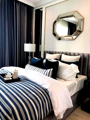 Condos for sale : Fully furnished luxury condo in Rama3 with partial river view “Starview Condominium” with stunning rooftop swimming pool , 2 private lifts.