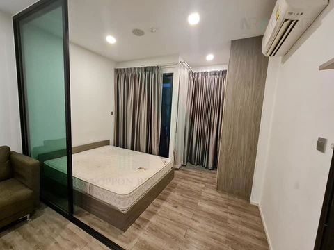 ให้เช่าคอนโด บราวน์ คอนโด รัชดา 32 อาคาร 1 ชั้น 7 1 ห้องนอน ขนาด 23.00 ตรม ใกล้ ศูนย์อาหารรัชดา 32